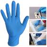 China Large Royal Blue Disposable Industrial Nitrile Gloves wholesale