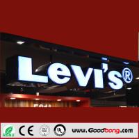 China acrylic vacuum forming led 3d light box letter sign on sale