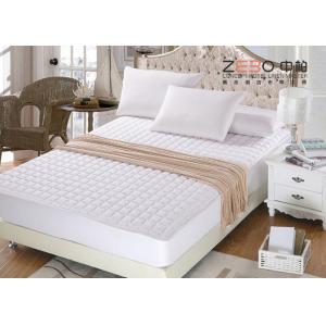 China 200gsm Waterproof Mattress Pad , Memory Foam Mattress Topper Queen Size supplier