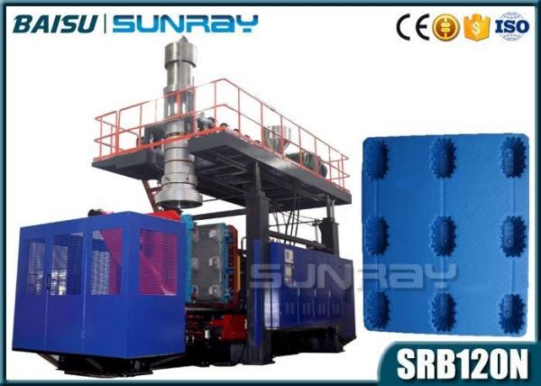 High Clamping Force Plastic Pallet Making Machine 120Mm Screw Diameter SRB120N