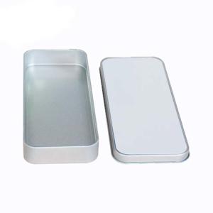 China Diy Custom Sublimation Blank Tin Box Rectangular Shaped Printing Gift Metal Boxes Pencil Case wholesale
