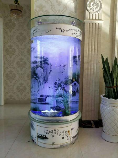 semi-circle aquarium, fish tank, custom made according to your sizes, factory price and excellent service