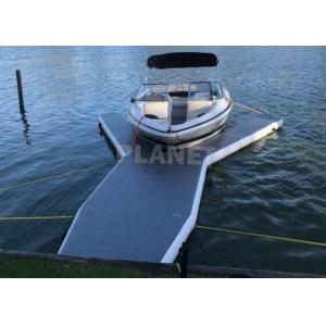 6m Long Drop Stitch Floating Y Shape Inflatable Y Jet Ski Dock Pontoons Platform For Boat And Yacht Parking