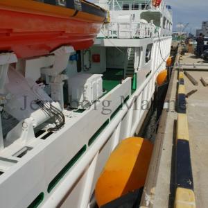 Polyurethane Marine Floating Foam Fender With Tyre And Chain