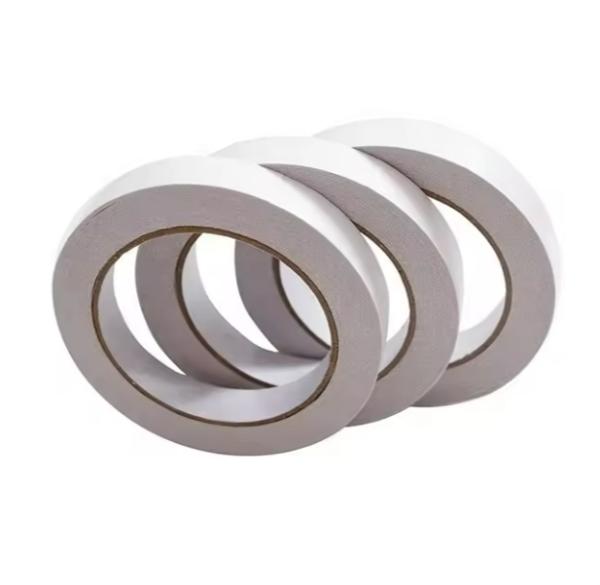 70um Thickness Adhesive Double Sided Tissue Tape With High-Performance Solvent Acrylic Adhesive For General Bonding