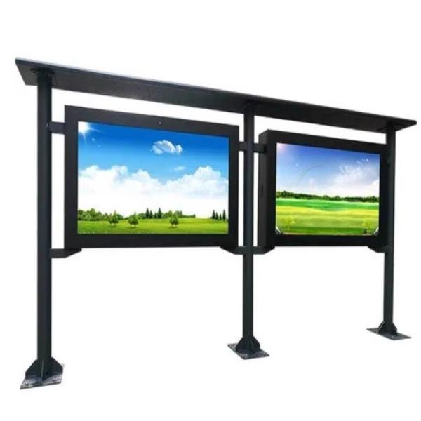 OEM Outdoor LCD Display  Digital Totem With Anti Reflective Screen And High Durability For Public Spaces