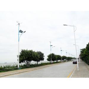 China 100w outdoor Solar & wind photovoltaic hybrid off grid street lighting generating system supplier