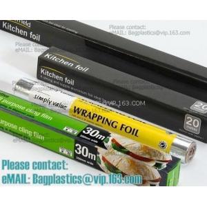 good quality household aluminium foil rolls and wrapping paper, perforated aluminum foil insulation roll