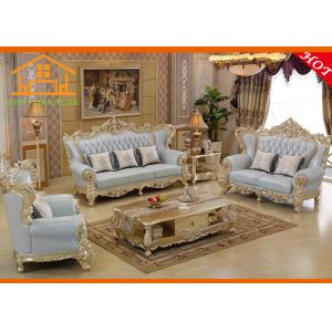 China victorian retro leather victorian style couch furniture old antique furniture vintage chesterfield wooden frame sofa set supplier
