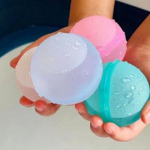 China Reusable Silicone Water Bomb Balls Balloons For Kids Pool Beach Water Games supplier