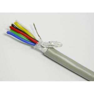 Multi Cores Mylar Screened Cable 3 Pairs 0.50mm2 Stranded Conductor for Security