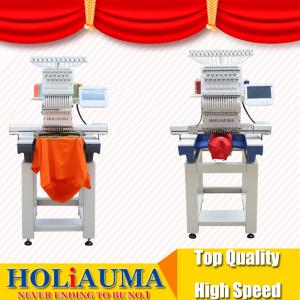 Top quality high speed one head embroidery machine for cap/t shirt/ flat/ shoes and so on