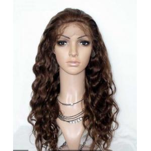 China Kinky Curly Remy Human Hair Lace Front Wigs Adjustable Straps No Tangling supplier