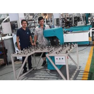 Manual Vertical Glass Edge Grinding Machine Touch Scree Easy Maintainace