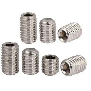 China Stainless Steel Din 916 Hexagon Socket Set Screws Cup Point M16 4mm supplier