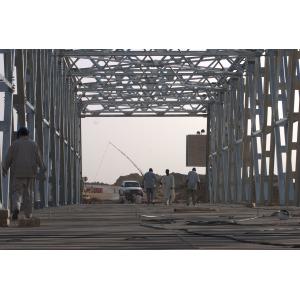 Convenient Transport Prefabricated HDG Wire Suspension Bridge