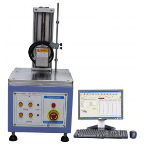 China Rubber Keystroke Tester , Key Switch Button Force Position Test Machine with Computer supplier