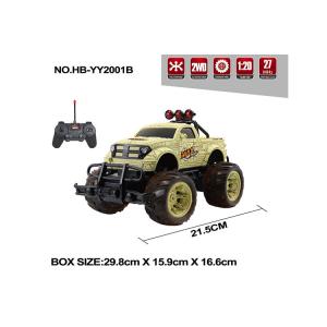 Multi Color Children's Remote Control Toys Bigfoot RC Jeep 27MHz  Frequency