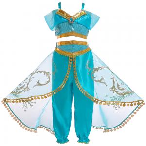 China Aladdin Magic Lamp Children'S Dress Up Costumes Dressing Up Clothes Breathable 47.2in supplier