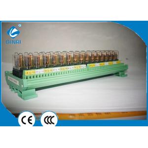 China AC 220V Output PLC Relay Module , 16 Channel Omron Relay Module For Servo System supplier