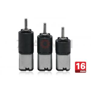 Rated Voltage 6V small electric gear motors With 16mm Diameter , Low Speed