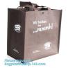 China Heat seal reusable bag/ customized new design eco-friendly non woven bag/ pink nonwoven shopping bag, limited, litd, com wholesale