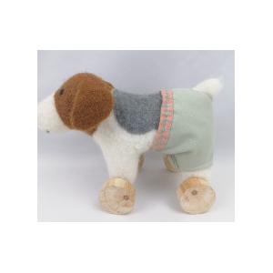 PP Cotton Earth Friendly Durable Dog Toys Soft Animal Toys Aatcha Green Pants