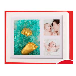 China Newborn Baby Handkerchief Clone Powder Baby Hand And Foot Ink 3D Souvenir Gift wholesale
