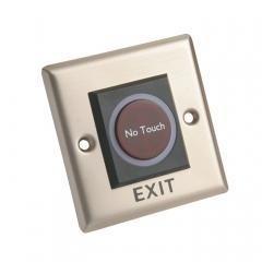 Metal Infrared No Touch Exit Button  Infrared Sensor Touch Free Door Exit Button With LED Indicator