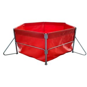 China Customizable PVC Fish Pond with Drainage Valve and Weather-Resistant Pump Included wholesale