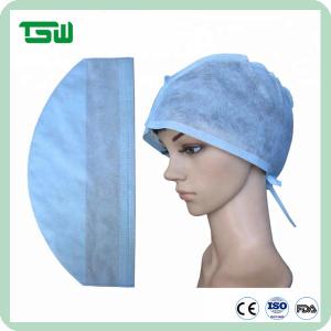 Lint Free PP SMS Disposable Surgical Hair Cap For Clinic