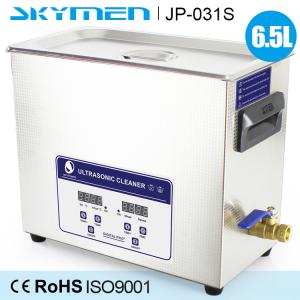 China Digital Transducer Benchtop Ultrasonic Cleaner 6.5L Lab Automatic Instruments supplier