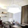 China Pendant Lightings And Chandelier Wite Iron Acrylic Modern Simple 34W LED Light wholesale
