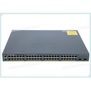Cisco Switch WS-C2960X-48LPS-L 48 GigE PoE 370W. 4 x 1G SFP. LAN Base