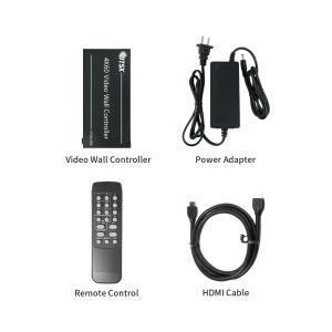 China 4K60 Video Wall Controller with HDMI2.0/DP1.2 Input and 6 HDMI Outputs Powered by 40nm FPGA Chip wholesale