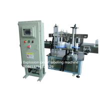 China Two Side Explosion Proof Sticker Labelling Machine 80 Bottles/Minute on sale