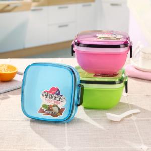 China Single Compartment Microwave Safe Lunch Box 1L supplier