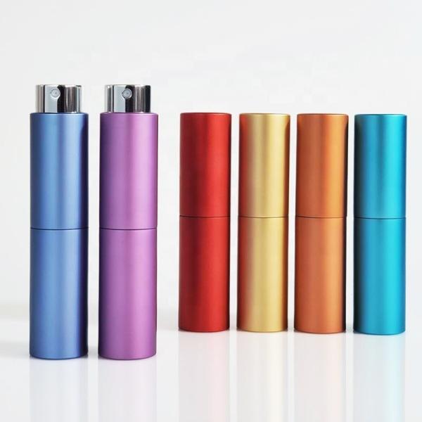 8Ml 5Ml Refillable Mini Twist up 10Ml 15Ml Pocket Aluminum Atomizer Perfume Mist Spray Bottle