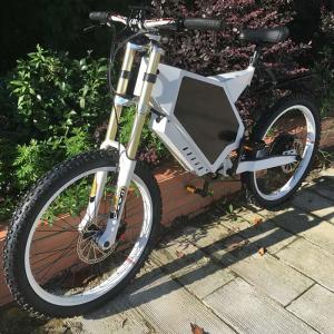 Fat Shock Absorber Electric Assist Mountain Bike Eco - Friendly For Adult