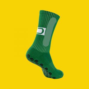 100% Cotton Mens Football Regular Sport Grip Socks Lace Socks