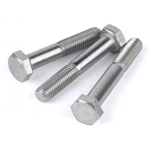 DIN931 Hex Head Bolts And Nuts Stainless Steel Half Thread Hexagon Head Cap Screw