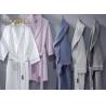 China Custom Polyester Plush Kimono Hotel Quality Bathrobes Soft Warm Fleece wholesale