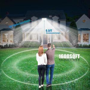 China 600LM Lampes solaires pour capteurs de corps 6W Capteur de corps humain IP65 wholesale