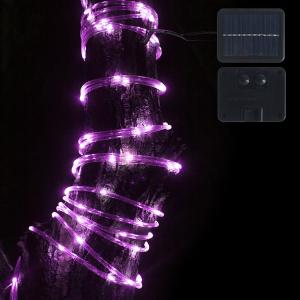 Fairy Copper Wire Solar LED String Lights Colorful  IP67 Waterproof  For Garden