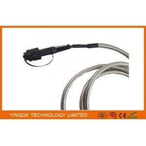 IP67 LTE FTTA Outdoor Rugged LC Fiber Optic Patch Cord Duplex ODVA 2 Core