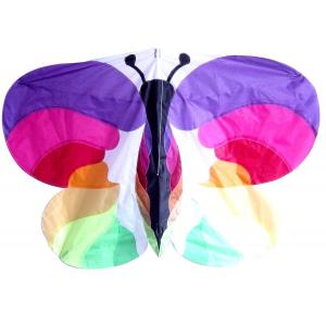 China Butterfly Shape Stackable Kites , Nylon Material Ripstop Kite Good Performance supplier