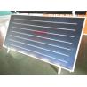 Blue Titanium Flat Panel Solar Collector Ultrasonic Welding Flat Plate Solar Water Heater Hotel Solar Heating System