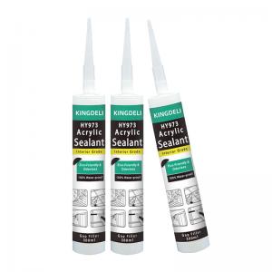 Grey Black White Acrylic Silicone Glue For Door 280ml 300ml