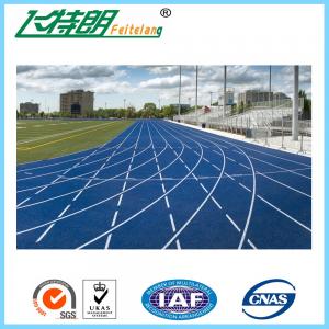 China Le plancher courant sportif de polyuréthane de plancher de voie peignent l'épaisseur de GV EPDM 2mm wholesale