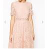 Newest Design Women Elegant Lace Midi Dress Party Wedding Dress Hot Sale